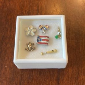 Origami Owl Puerto Rico Charms